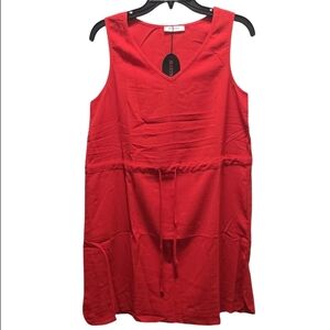 BlueTime Red Sleeveless Dress Size Small- NEW